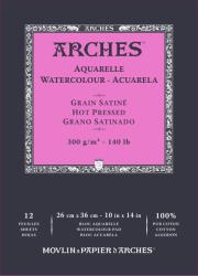 ARCHES Watercolour Hot Pressed Vázlatfüzet 12 26 x 36 cm 300 g (A1795098)