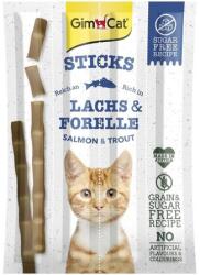 GimCat Sticks Salmon&Trout 10 db lazac és pisztráng rúd