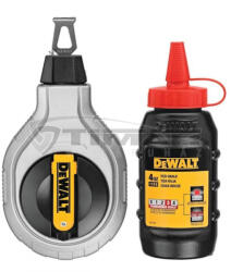  Dewalt DWHT47408-0 Kicsapózsinór piros krétaporral 30m 100 láb 6: 1 (DWHT47408-0)