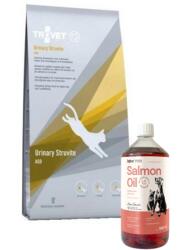 TROVET TROVET ASD Urinary Struvite macskáknak 10kg + LAB V Lazacolaj kutyáknak és macskáknak 1000ml