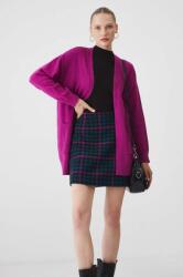 Medicine cardigan din amestec de lana culoarea violet, călduros ZBYH-SWD504_45M (RW24.SWD504)