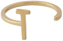 Design Letters inel de argint placat cu aur 99KK-AKD8FB_GLD (90601000T)