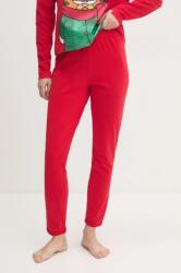 United Colors of Benetton pantaloni de pijama femei, culoarea rosu, 3DKE3F04G 9BYH-BID0C6_33X (3DKE3F04G)