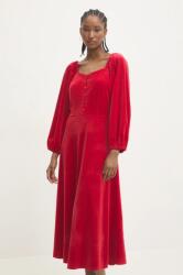 ANSWEAR Answear Lab rochie de catifea BBYA-SUD02A_33X (r10338.FLK)