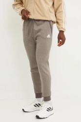 adidas pantaloni de trening culoarea maro, melanj, IY6611 9BYH-SPM0U1_98X (IY6611)