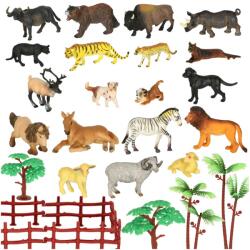 Inlea4Fun Állatfigurák készlet 31 darabos Inlea4Fun ANIMAL WORLD (IA-KX3501_1)