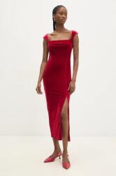 ANSWEAR Answear Lab rochie de catifea BMYH-SSD08K_33X (2542.tos)