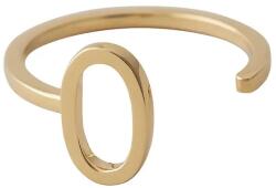 Design Letters inel de argint placat cu aur 99KK-AKD8F7_GLD (90601000O)