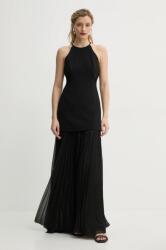 A. L. C A. L. C. rochie Lana culoarea negru, maxi, evazati, 6DRES02466 9BYH-SUD1P3_99X (6DRES02466)