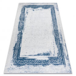 Szürke-kék téglalap alakú szőnyeg André Méret: 80x150 cm (1000090045/1A)