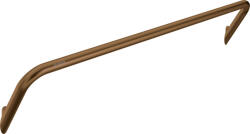 Deante Silia falra szerelhető törölköző tartó, szálcsiszolt bronz ADI_C621 (ADI_C621)