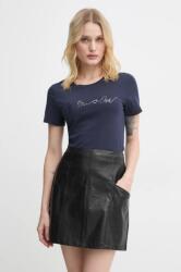G-Star tricou din bumbac femei, culoarea bleumarin, D25064-A870 9BYH-TSD1HU_59X (D25064.A870)
