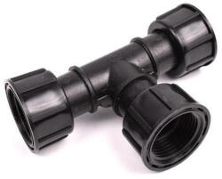  Hollanderes T idom 1" BBB PXT fekete (06260010)