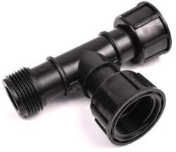  Hollanderes T idom 1" KBB PXT fekete, 10 db/cs, 100 db/doboz (06250010)