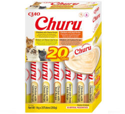 Inaba Foods Recompense pentru pisici Churu cu pui vita 20 tubes
