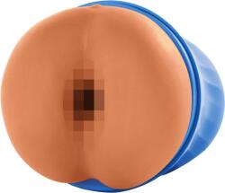 MAXTASY VIBRATION MASTER SLEEVE - Realistic Caramel