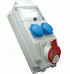 SEZ DK Ros-5/x-12 10011247HU dugaljkombi fix fali 1x3P+N+F 16A alj + 2x2P+F
