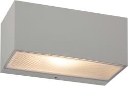 Norlys Asker Big matt króm LED kültéri fali lámpa (NO-5106AL) LED 1 izzós IP65 (5106AL)