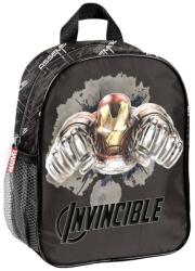 Paso Marvel Ironman ovis hátizsák kisfiúknak, fekete-szürke, Invincible