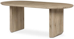 Artium Étkezőasztal, 200x100x76 cm, MDF lap, 3D dekor tölgy san remo (HT-W1578_SRE)