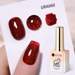  Ur Sugar Gél lakk Csillámos-Piros URA060 15ml (Ura060)
