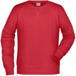 James & Nicholson (Daiber) Férfi kapucni nélküli biopamut felső 8022 - Piros | L (1-8022-1780345)
