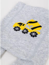  Yoclub pamut harisnyanadrág (68-74) - szürke/betonkeverő