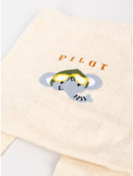  Yoclub pamut harisnyanadrág (68-74) - beige/elefánt