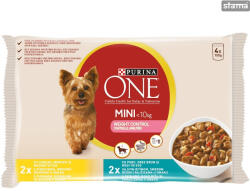ONE MINI Weight Control/Steril Pulykával és csirkével nedves kutyaeledel 4x85g 079 - tenyesztoitap