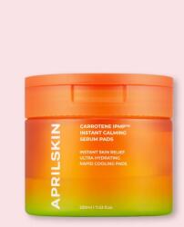 APRILSKIN Nyugtató arckorongok Carrotene Ipmp Instant Calming Serum Pads - 220 ml / 80 db