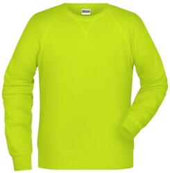 Daiber Hanorac pentru bărbați fără glugă din bumbac bio 8022 - Galben verzui | 4XL (8022-1782752)