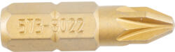 Cromwell no. 1 pozidriv titán csavarhúzó bit 1/4" hatszög illesztéssel (KEN5738020K)
