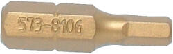 Cromwell 4.0mmx25mm hatszög titán csavarhúzó bit 1/4" hatszög illesztéssel (KEN5738106K)
