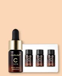 medicube Fiole iluminatoare pentru față Deep Vita C Ampoule 2.0 - 10 g * 3 buc - ksisters
