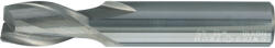 SwissBurr 10.0mm rövid kétélű hengeres szárú tömör keményfém hosszlyukmaró - ticn (SWT1614540A)