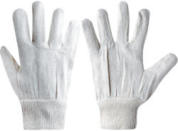 Cromwell natúr pamutvászon kesztyű kötött mandzsettával 7 oz (TFF9611110K)
