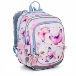 Topgal Könnyű iskolatáska pillangókkal Topgal ENDY 24002