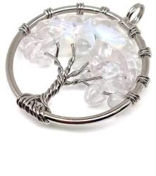 R. M. ékszer Életfa medál drótos opalit 3cm (021503)