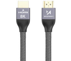 Wozinsky HDMI 2.1 5m kábel Silver