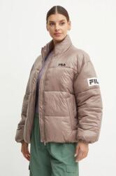 Fila rövid kabát Lepe női, barna, téli, oversize, FAW0904 - barna S