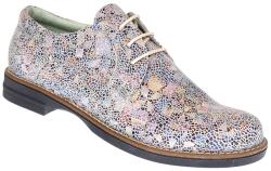 GKR Ciucaleti Pantofi dama casual din piele naturala Mozaic Colorat P102BEJ2 - ciucaleti