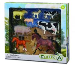 CollectA Set de 8 figurine pictate manual viata la ferma 84181 (COL84181WB) - bravoshop Figurina