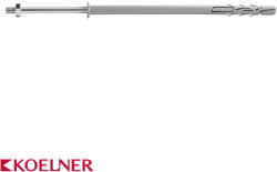 Koelner K-RUR rögzítődübel M8 menettel - 10x300 mm (csőbilincshez) (K-RUR-10K300)