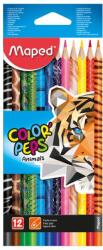 Maped Színes ceruza készlet háromszögletű Maped Color Peps Animal 12 db (832212FC)
