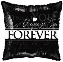 Always and forever párna alakú fólia lufi 43 cm (104326)
