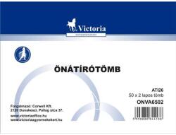 Victoria Önátírótömb A6 50x2 lap Victoria (ONVA6502)