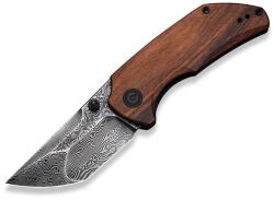 CIVIVI Thug 2 C20028C-DS1 Cuibourtia Wood Damascus kés (C20028C-DS1)