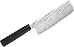 TOJIRO Shippu Black Damascus Nakiri 16, 5 cm FD-1598 konyhakés (FD-1598)