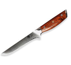 Dellinger Rosewood Boning Damascus csontozókés 16 cm (XZ-B27RW6B)