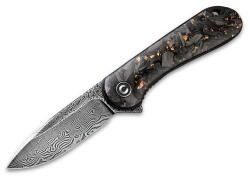 CIVIVI Elementum C907C-DS3 Copper Shred Carbon Fiber Damascus (C907C-DS3)